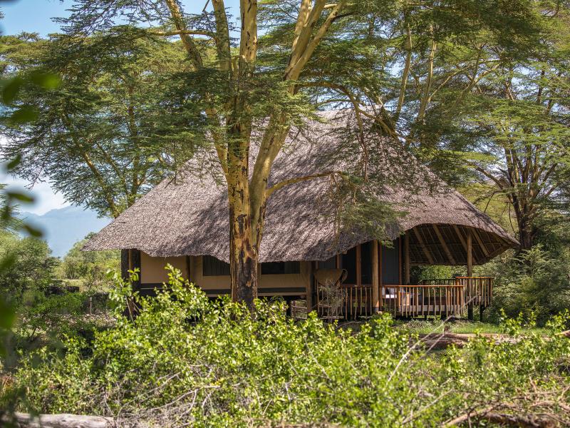 Finch Hattons Luxury Safari Camp Luxury Tented Suite Exterior