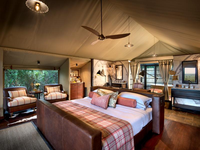andBeyond Bateleur Camp Accommodations