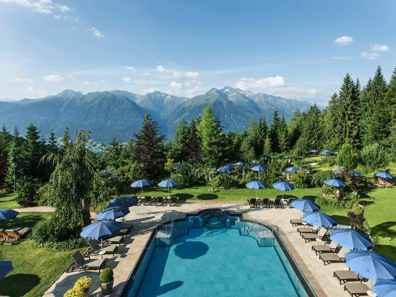 Interalpen-Hotel Tyrol Summertime Pool View