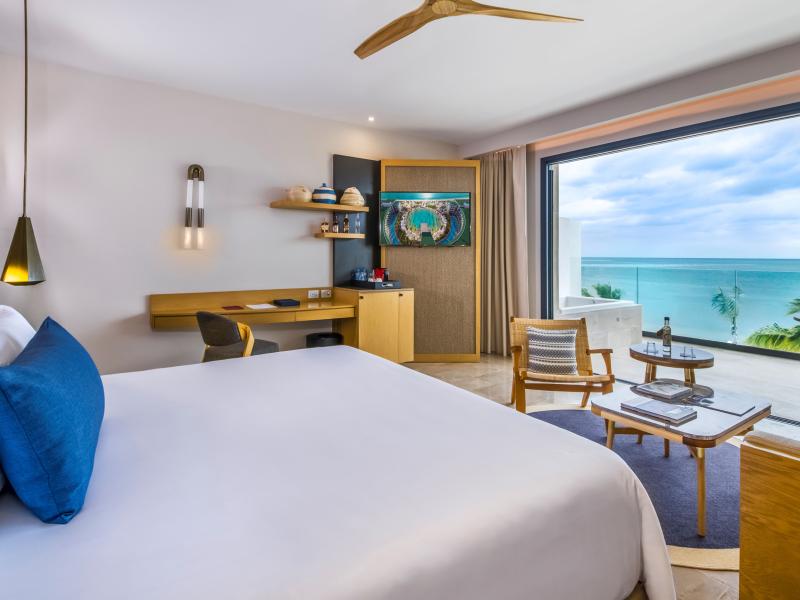Ocean view room at Haven Riviera Cancun.