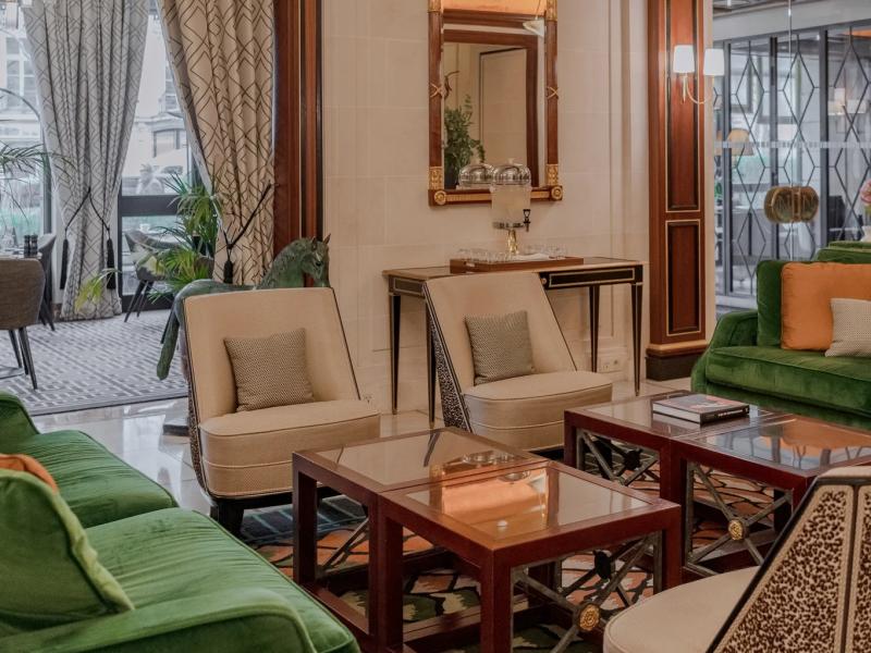 Hotel Napoleon Paris | Lobby Reception and Seating