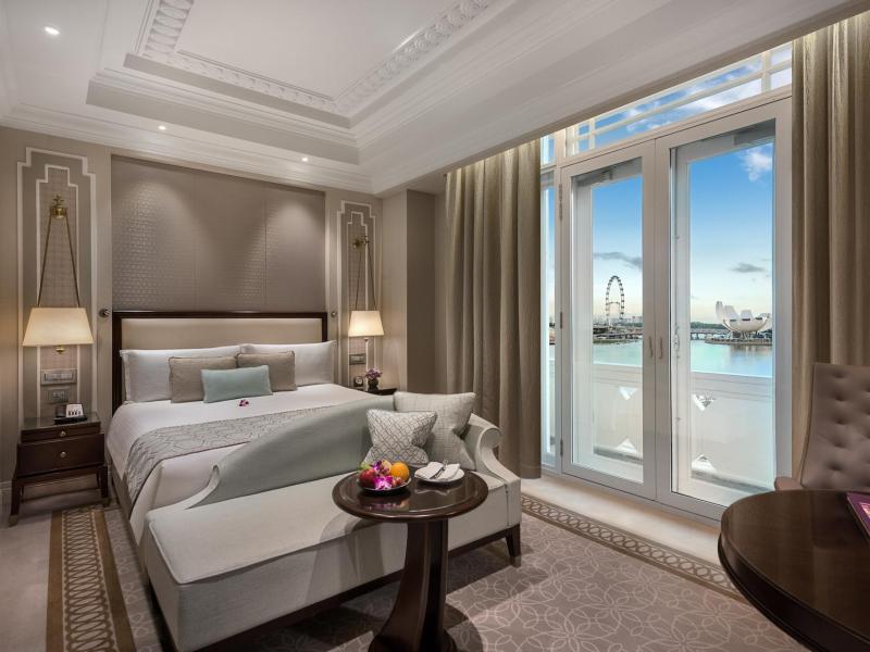 The Fullerton Hotel Singapore Marina Bay View 