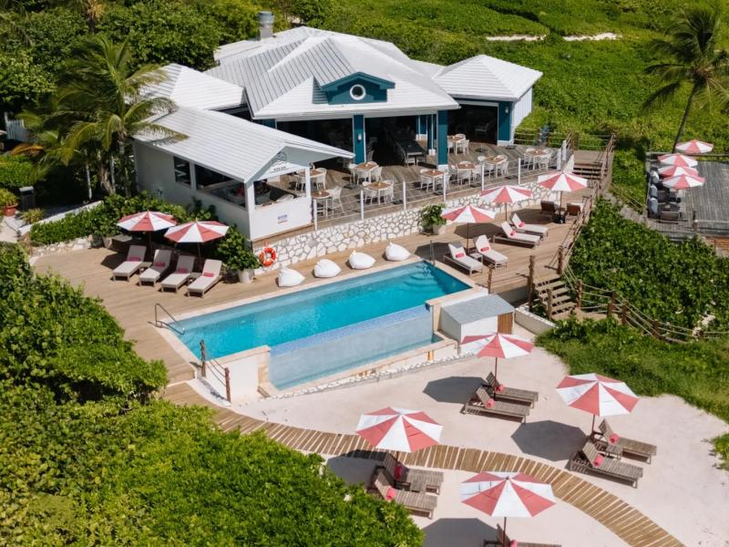 Pink Sands Resort | Exterior Aerial View