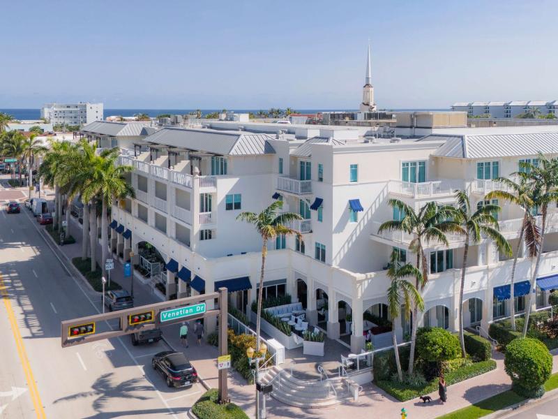 The Seagate Exterior Aerial Shot
