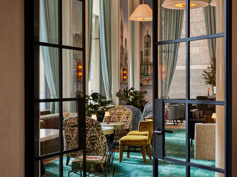 The Wall Street Hotel Lobby Lounge