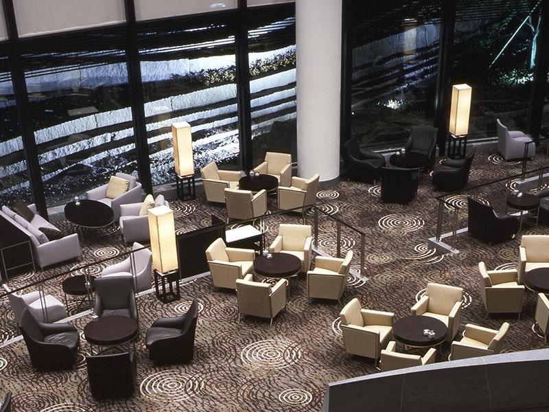 Cerulean Tower Tokyu Hotel lobby night