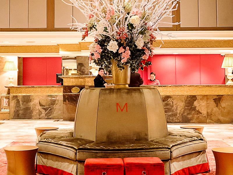 The Michelangelo Lobby Reception