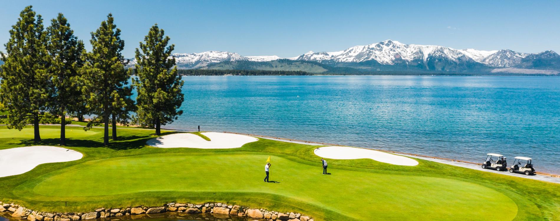 Edgewood Tahoe Resort Golf Course on Lake Tahoe