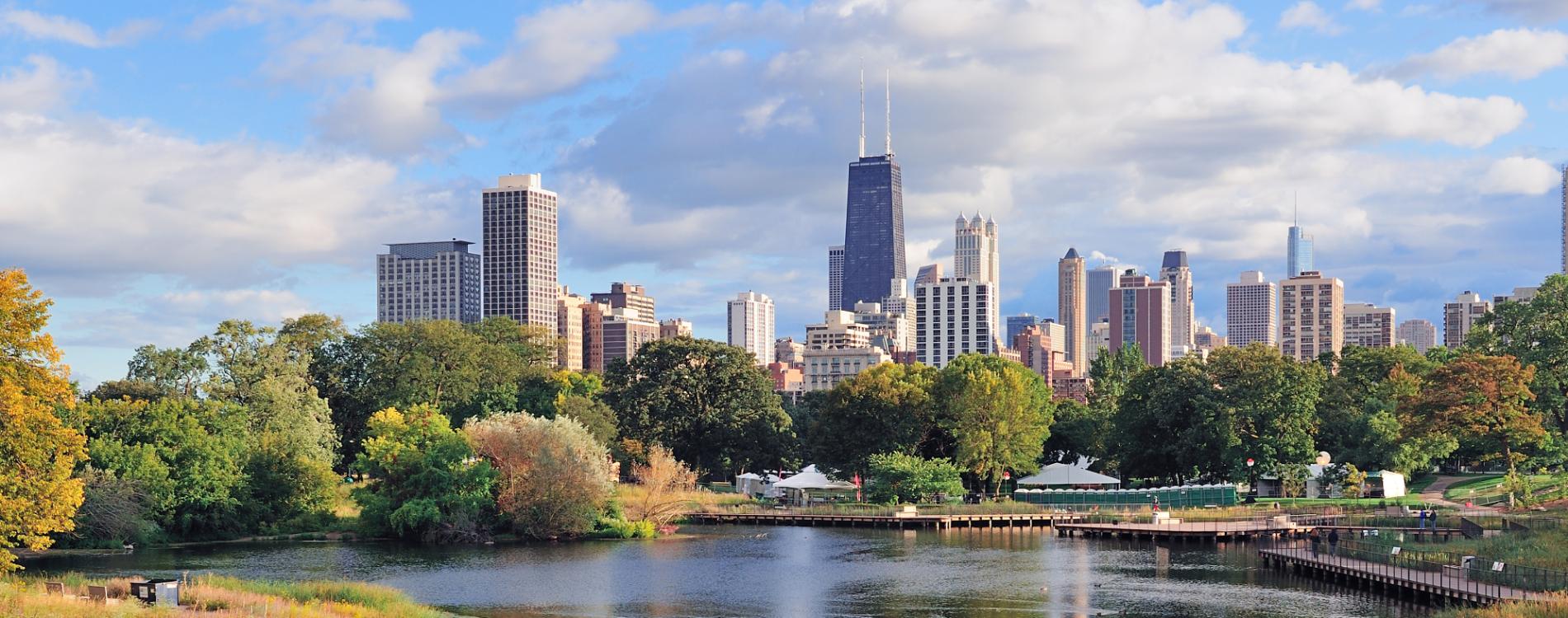Chicago skyline in daytime