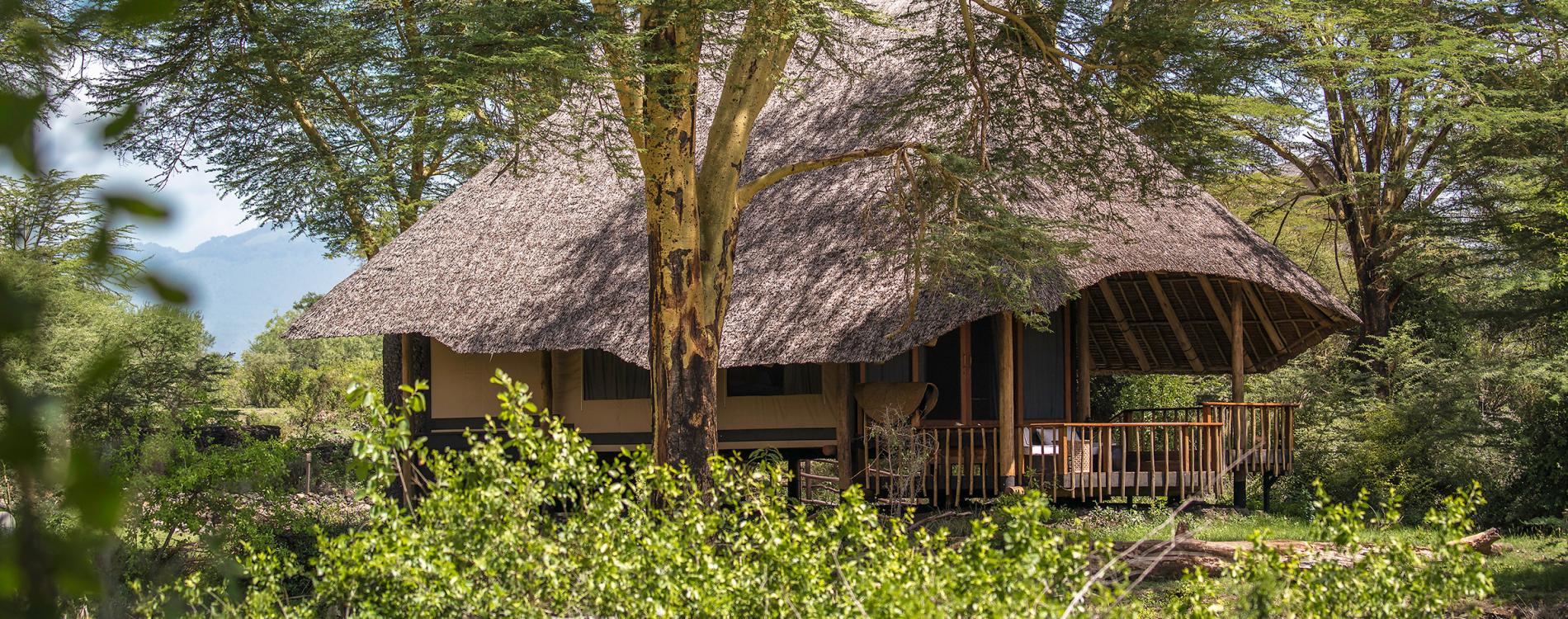 Finch Hattons Luxury Safari Camp Luxury Tented Suite Exterior