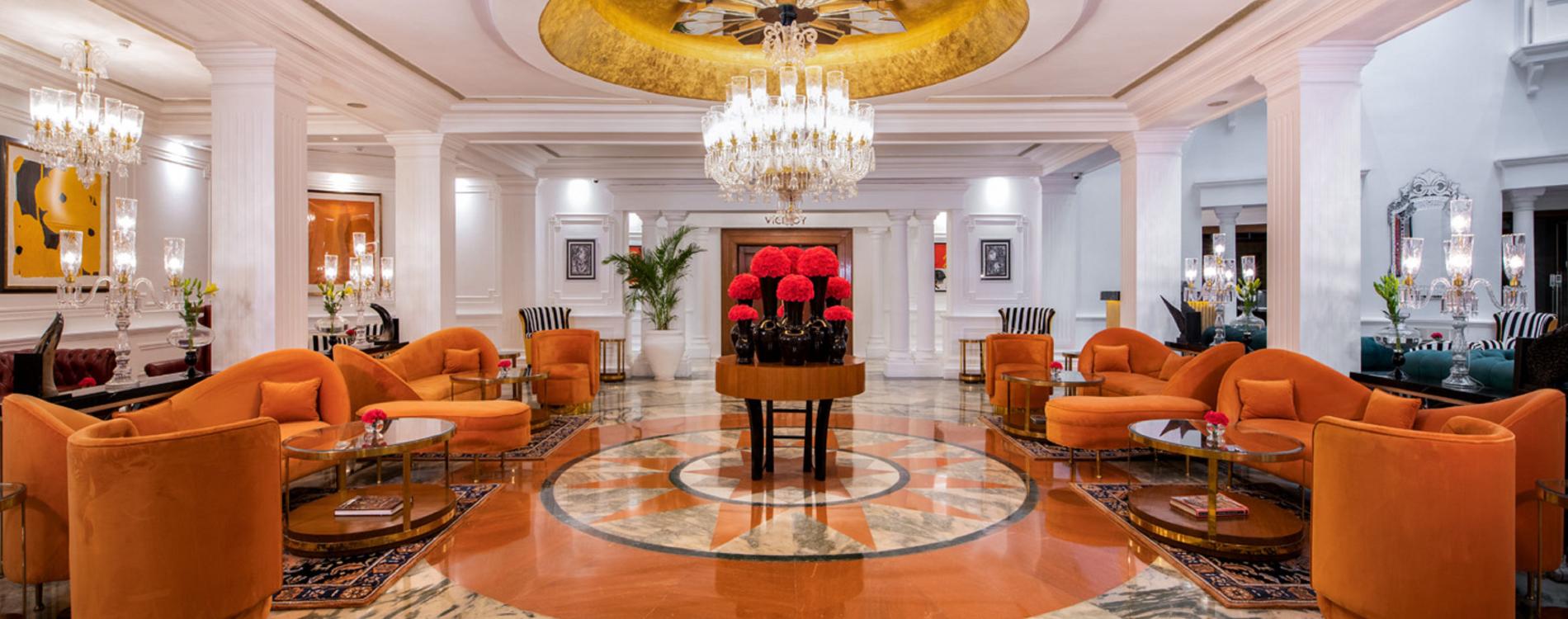 The Claridges, New Delhi Lobby