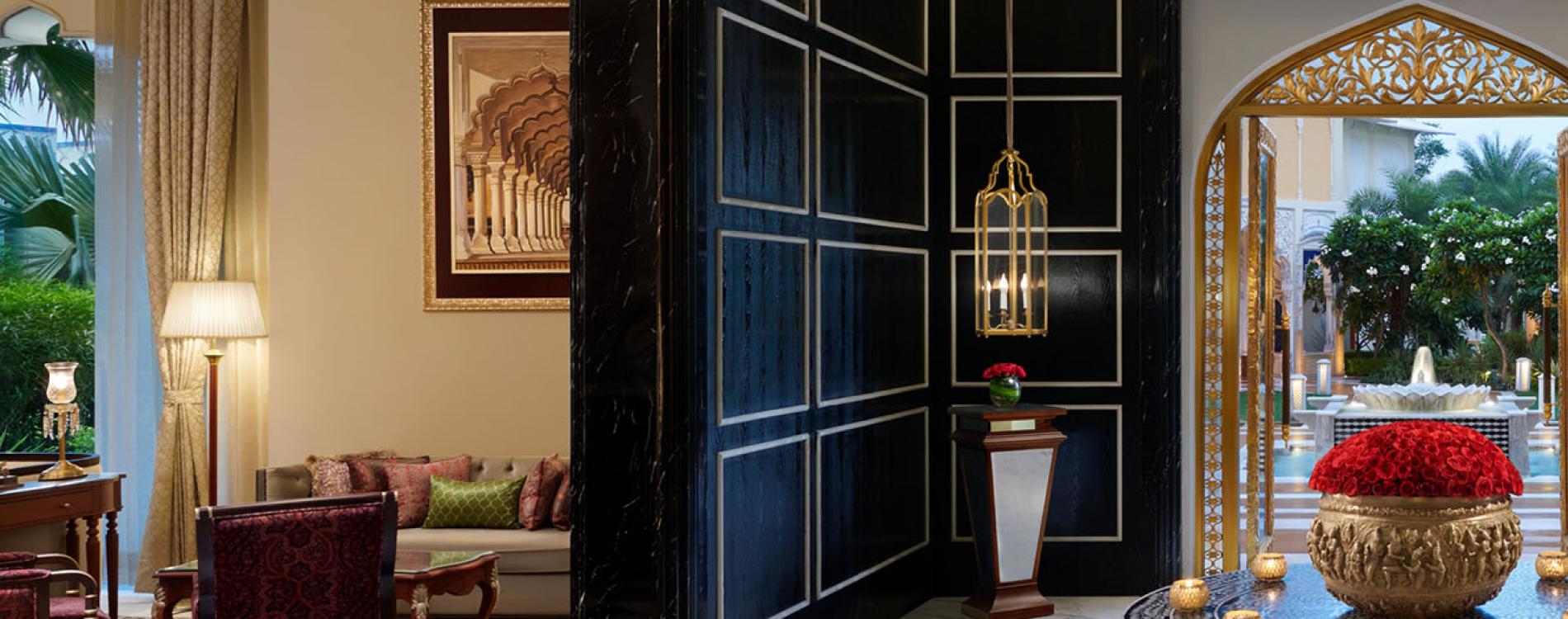 The Leela Palace Jaipur Corridor 