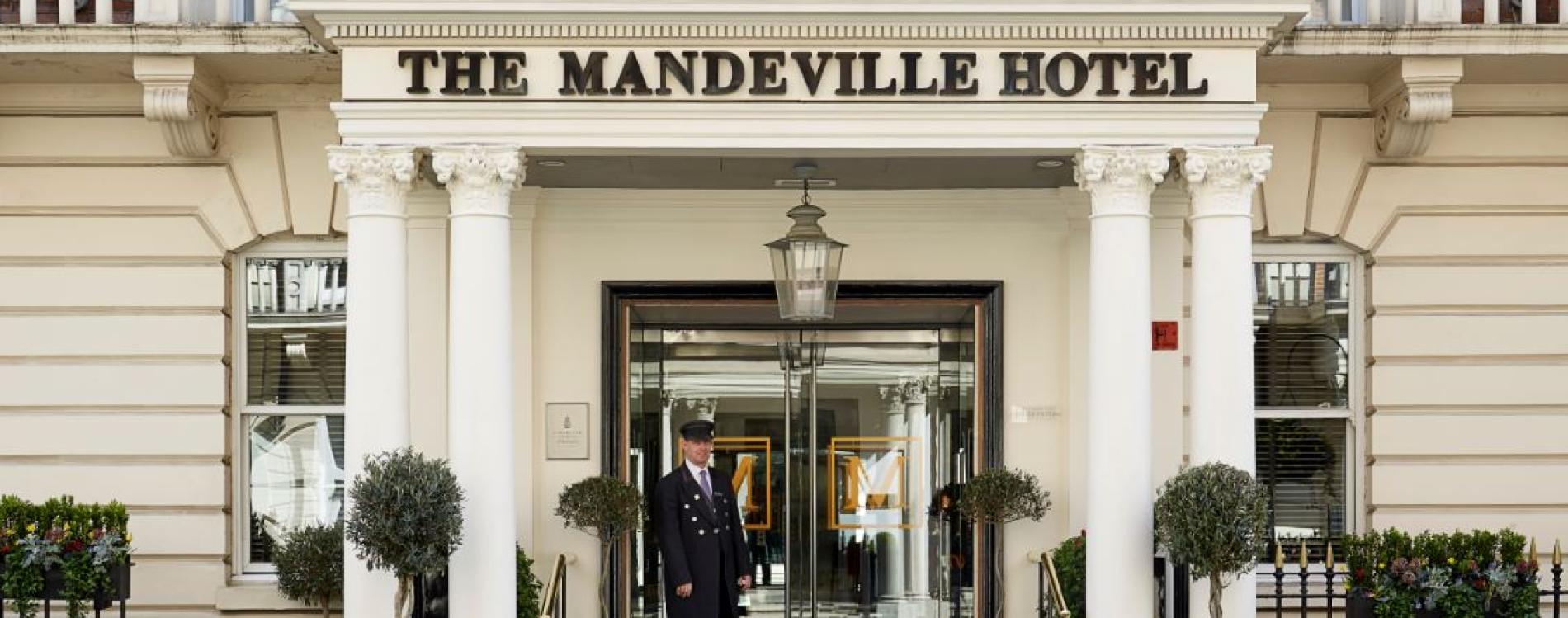 The Mandeville Hotel Entrance