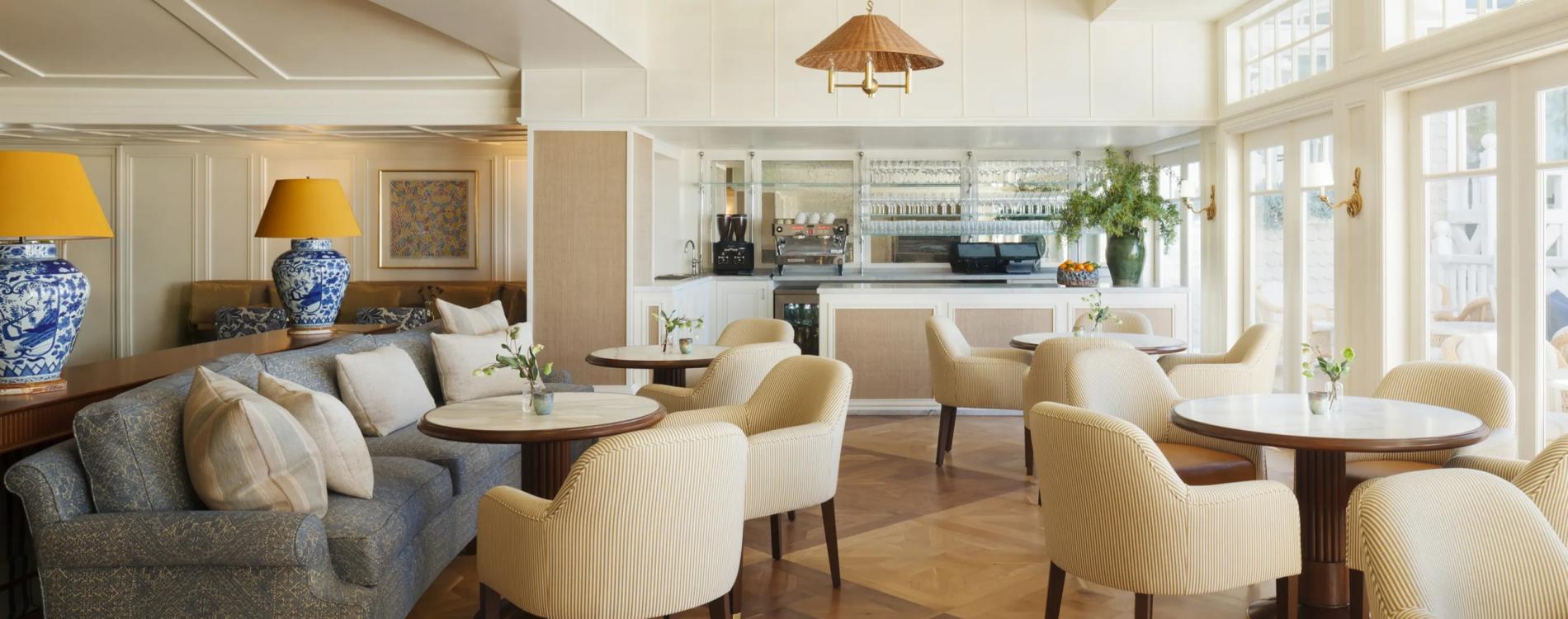 Shutters on the Beach | Living Room and Terrace Bar Area