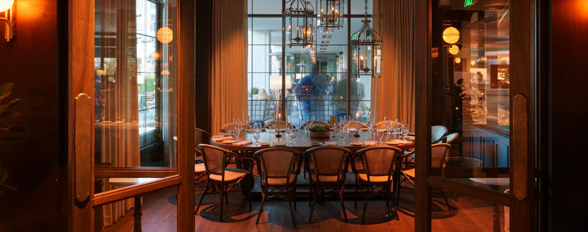The Global Ambassador Le Âme Private Dining Room