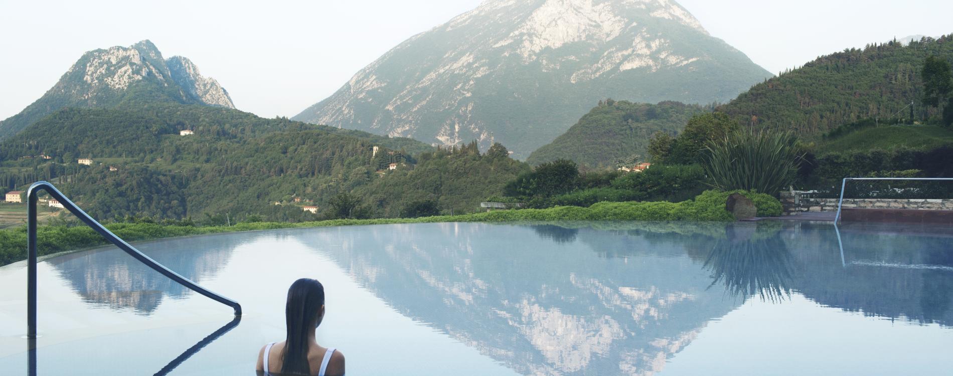 Lefay Resort & SPA Lago di Garda Indoor Outdoor Pool