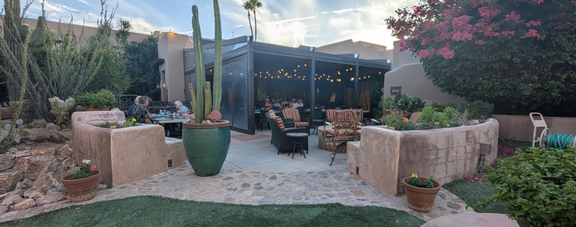Hacienda Del Sol Guest Ranch Resort Terraza Garden Patio & Lounge