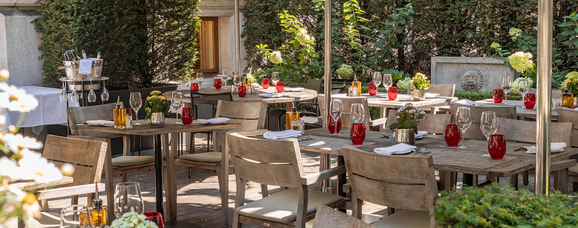 Hotel Metropole Geneve dining