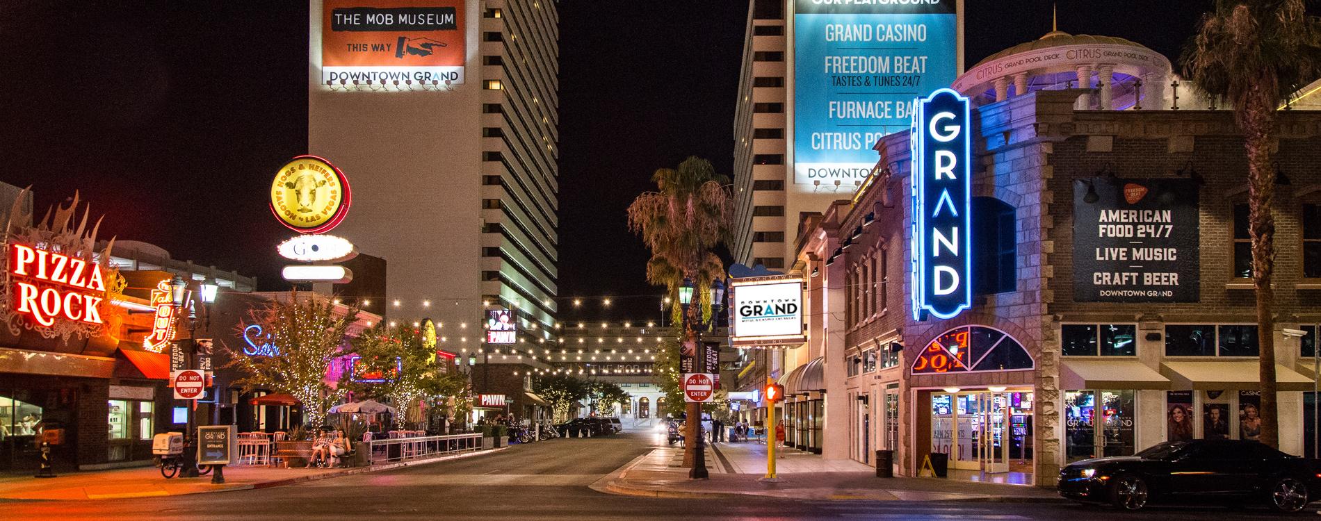 New downtown Las Vegas sign set to light up entry into city, Downtown, Local