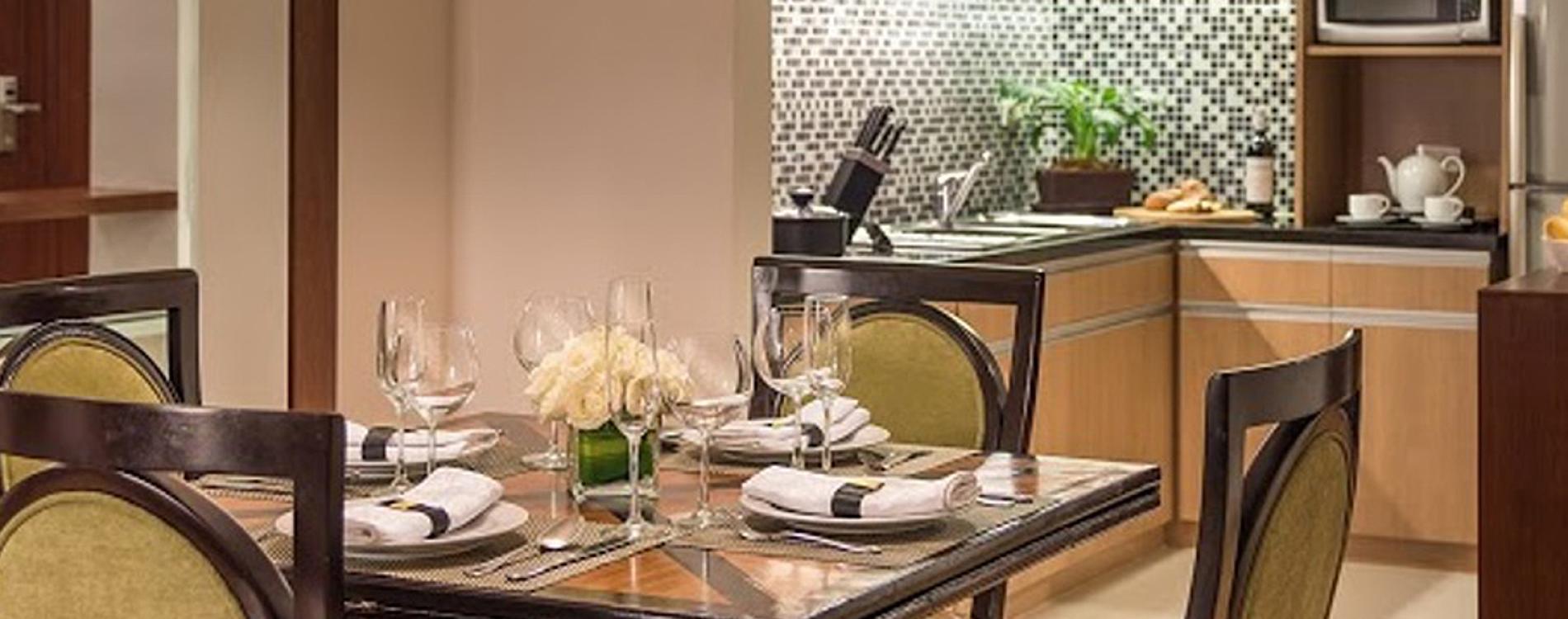 Discovery Suites Manila Philippines Suite Dining