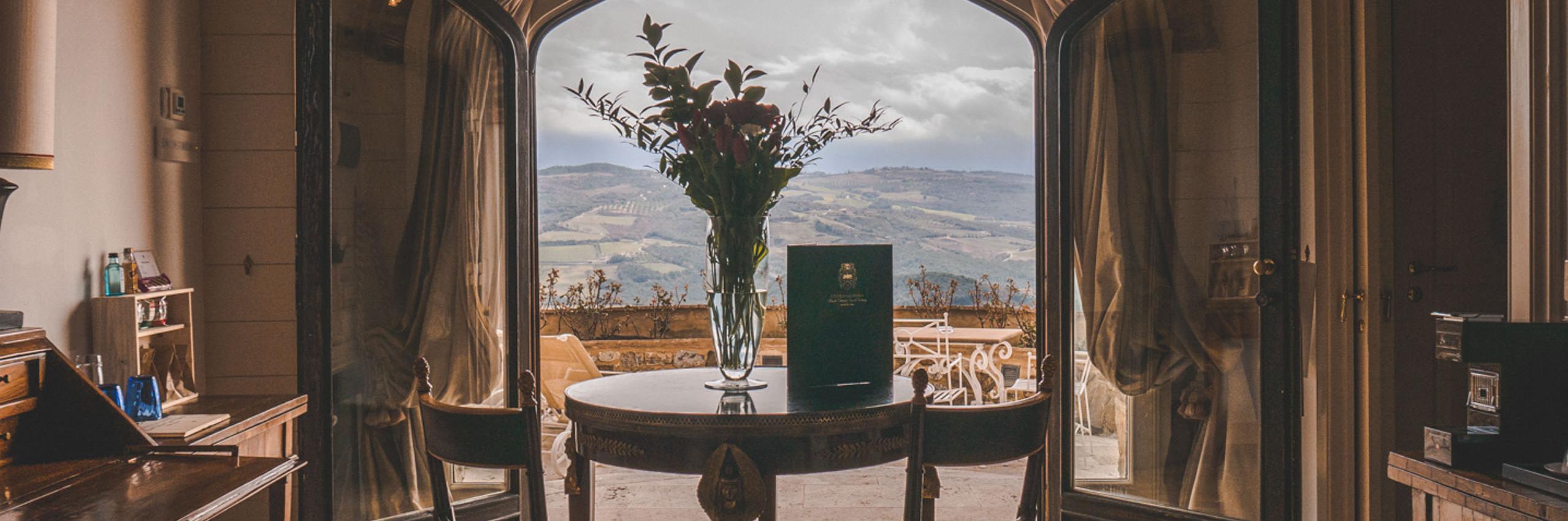 Castello di Velona Resort | Terrace Suite View
