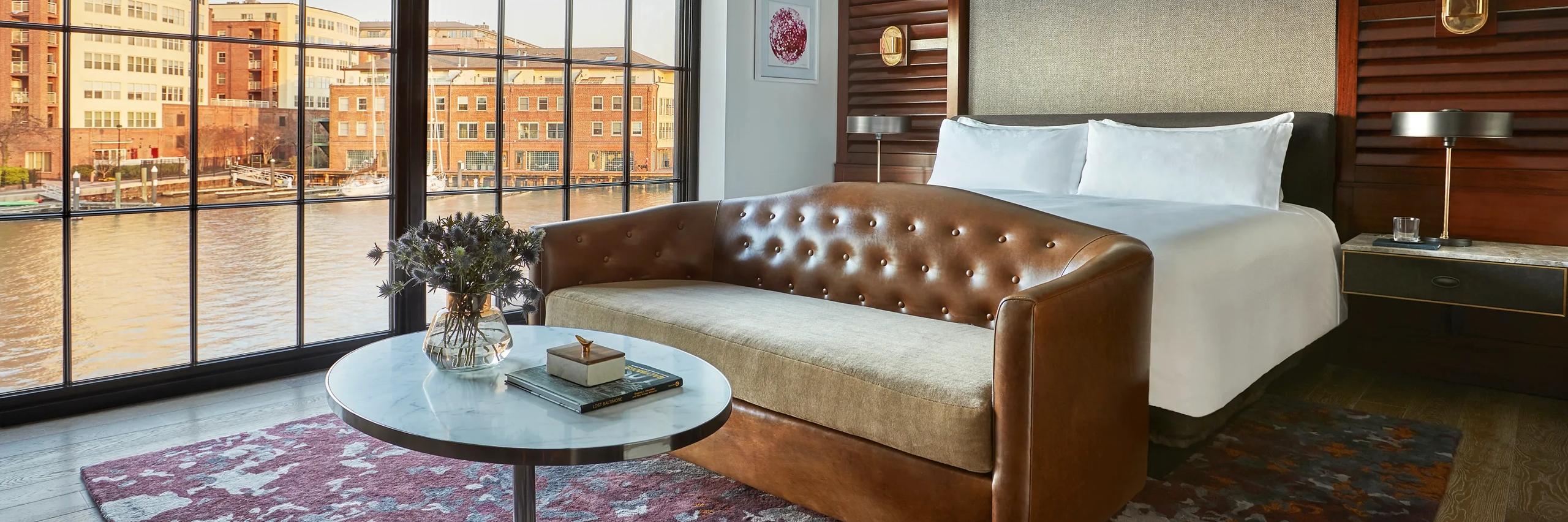 Sagamore Pendry Baltimore | Harbor View Guestroom