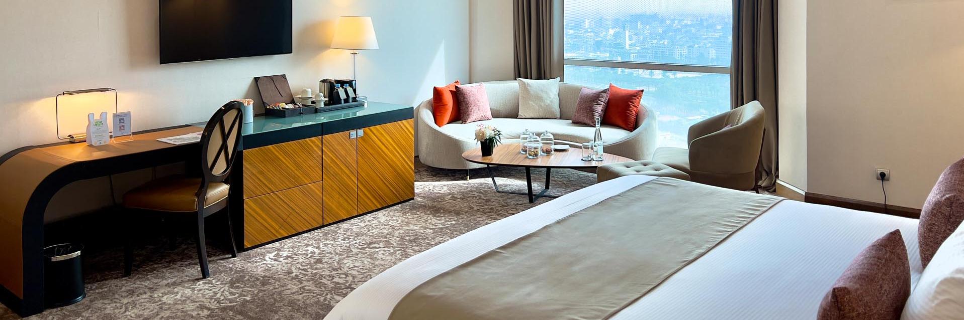 Kenzi Tower Hotel Guest Accommodations with an incredible view