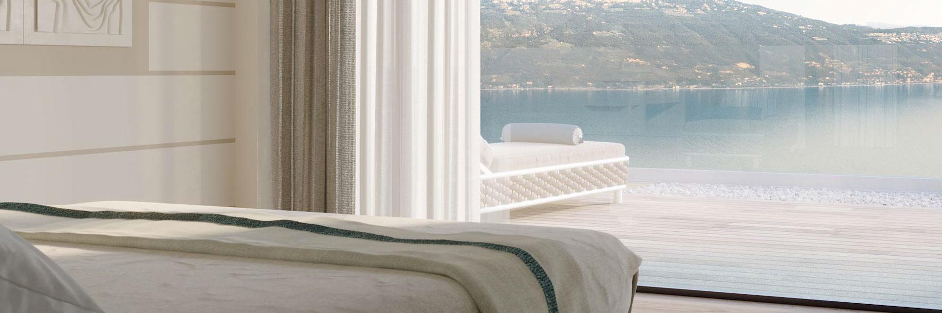 Lefay Resort & SPA Lago di Garda Sky Suite Master Bedroom Accommodations