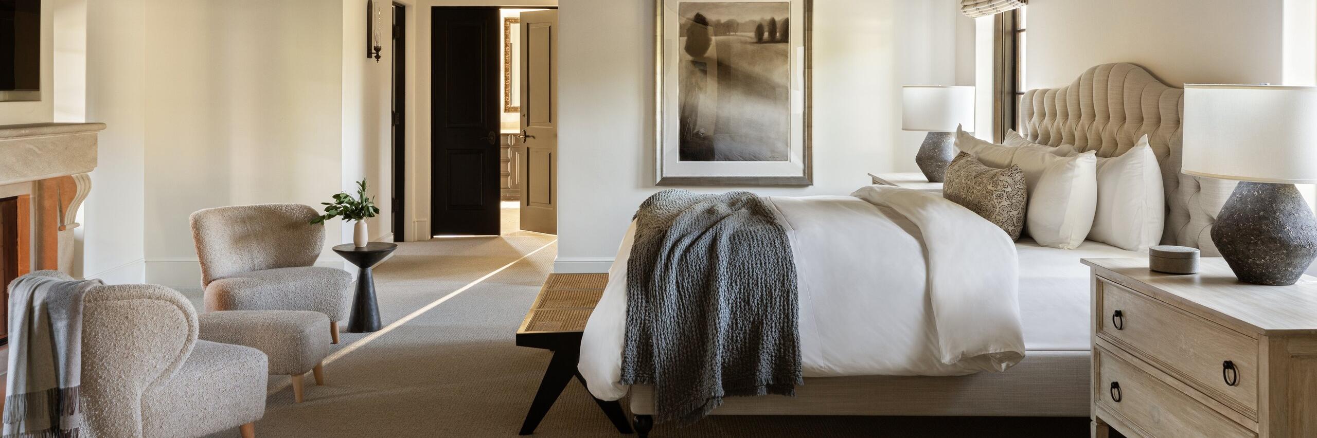 Ojai Valley Inn | Casa Elar Master Bedroom