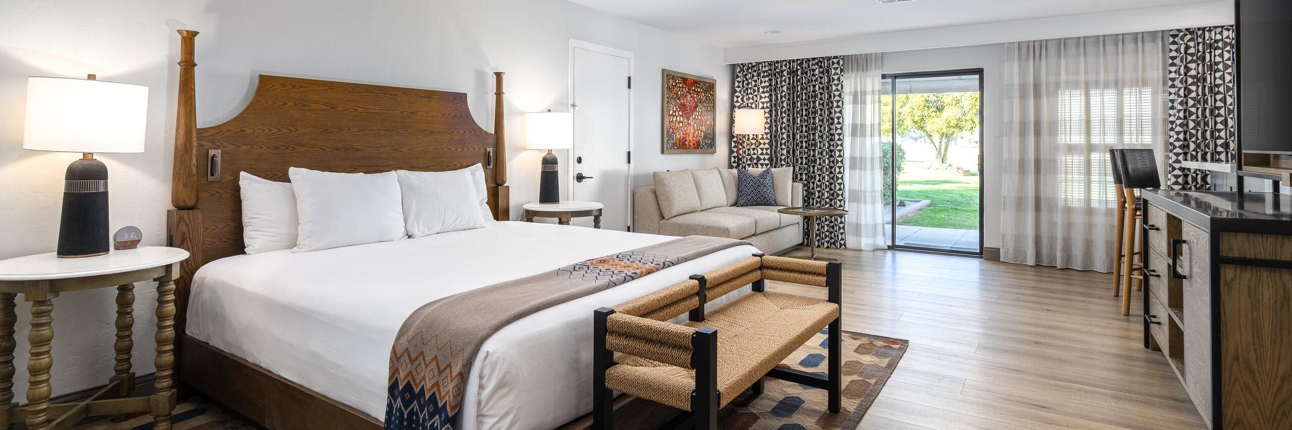The Wigwam | Fairway One King Bed Guest Room