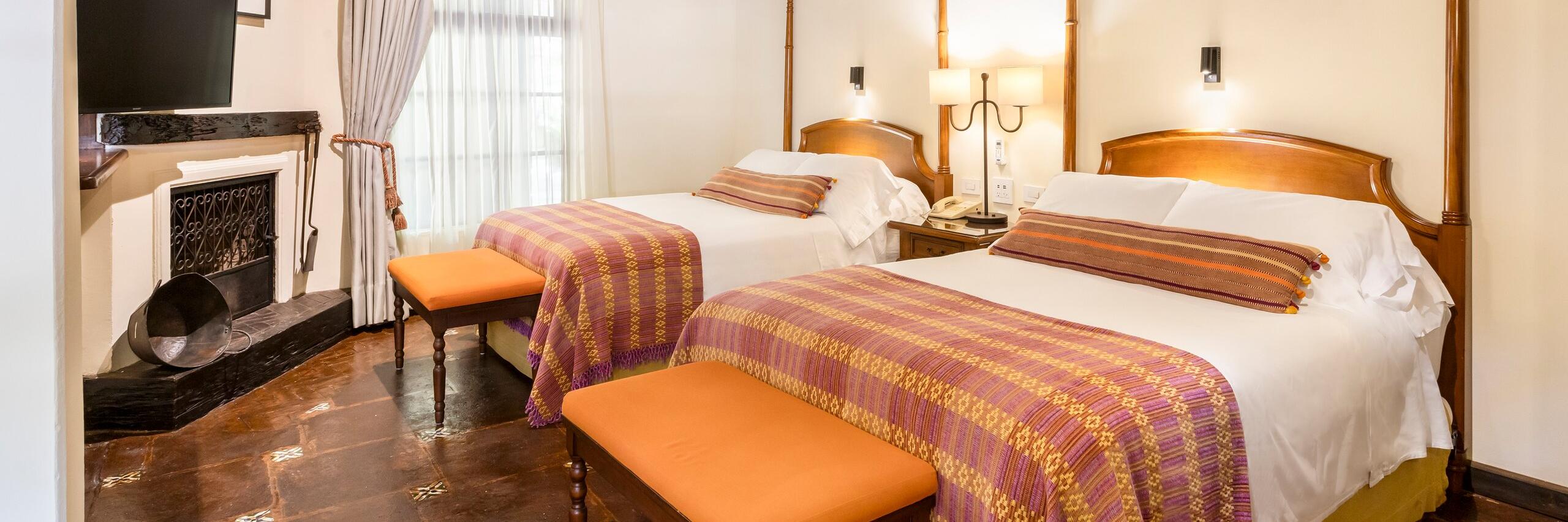 Porta Hotel Antigua Junior Suite Double Bed Room