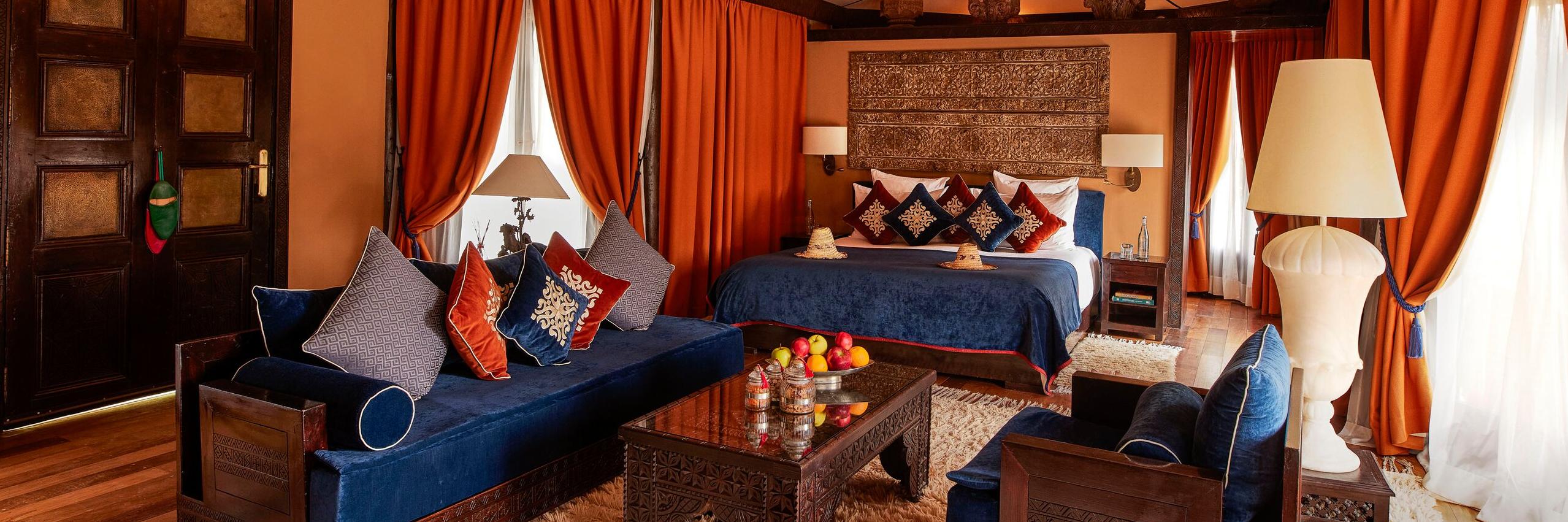 Kasbah Tamadot Berber Tent Guest Room