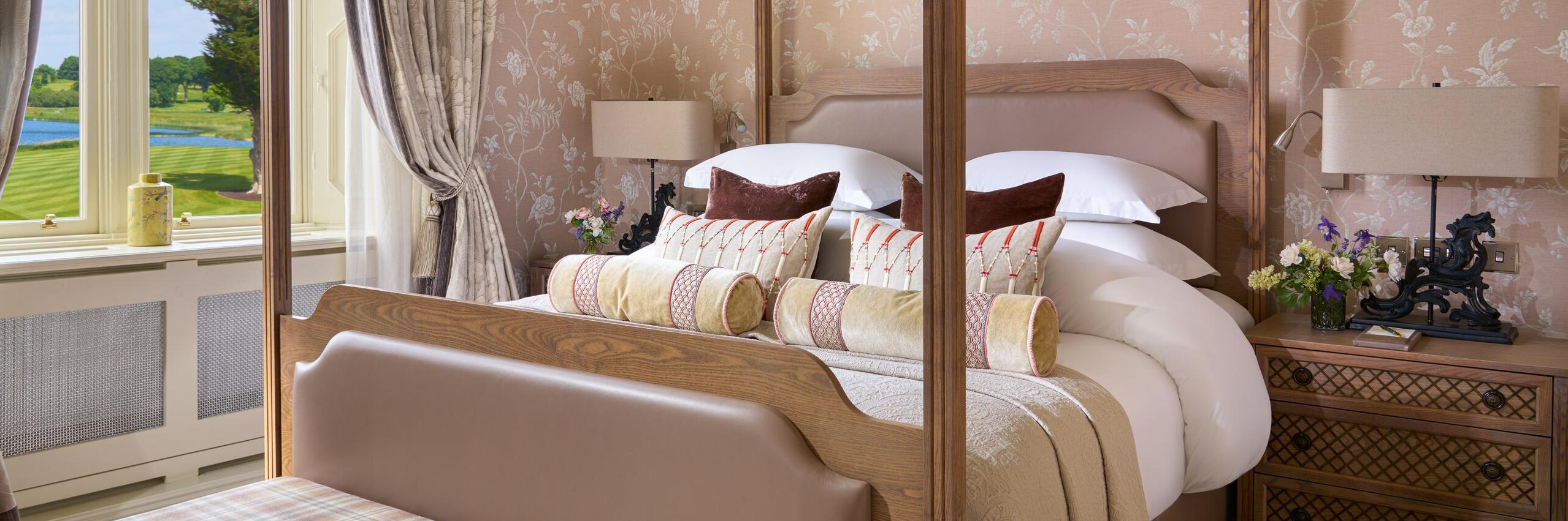 Dromoland Castle Queen Anne Suite Bedroom