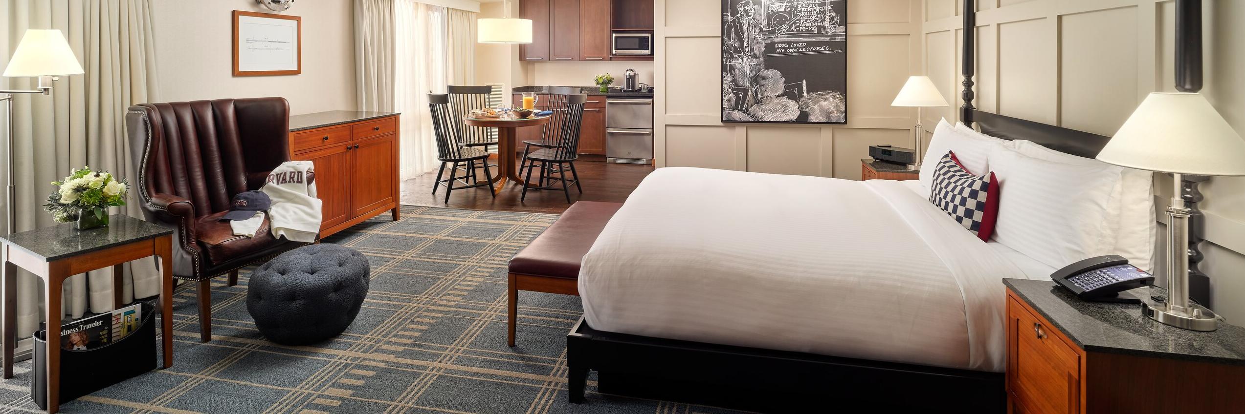 The Charles Hotel Harvard Square Studio King Suite