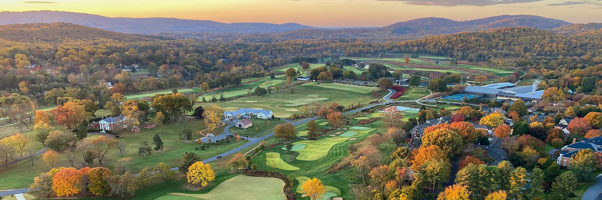 Boar’s Head Resort Aerial of Resort and Golf Course
