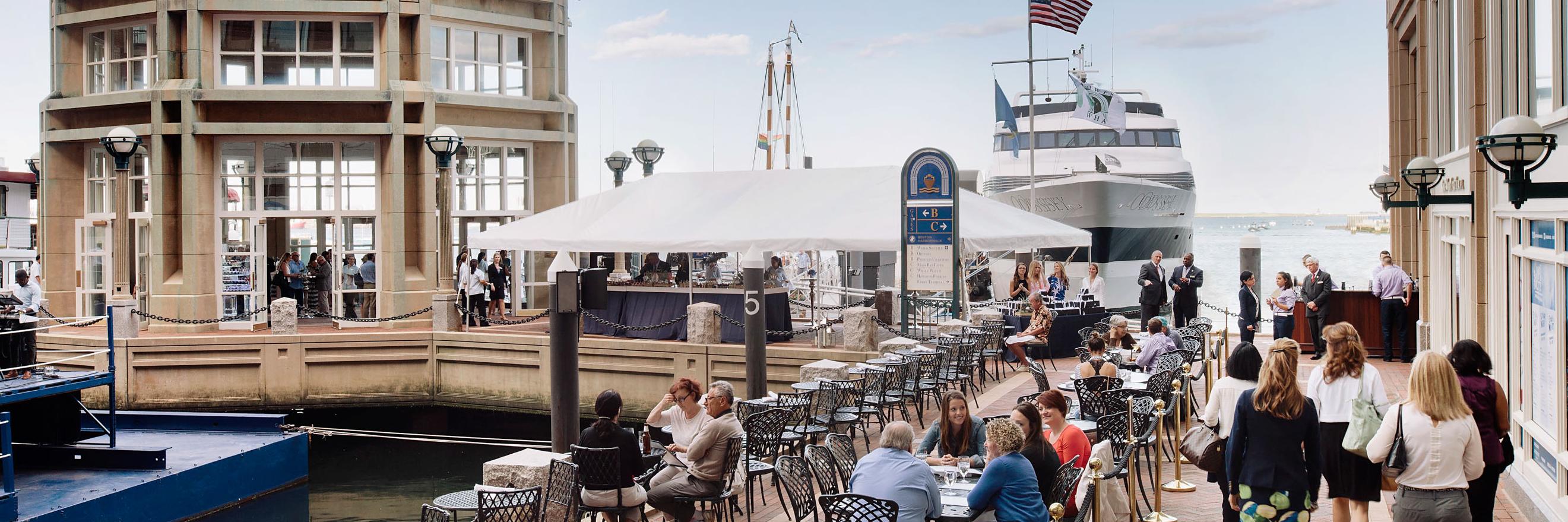 Boston Harbor Hotel Outdoor Dining
