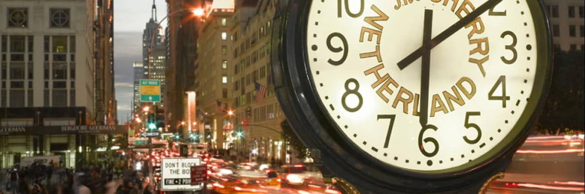 Sherry-Netherland Hotel Clock NYC