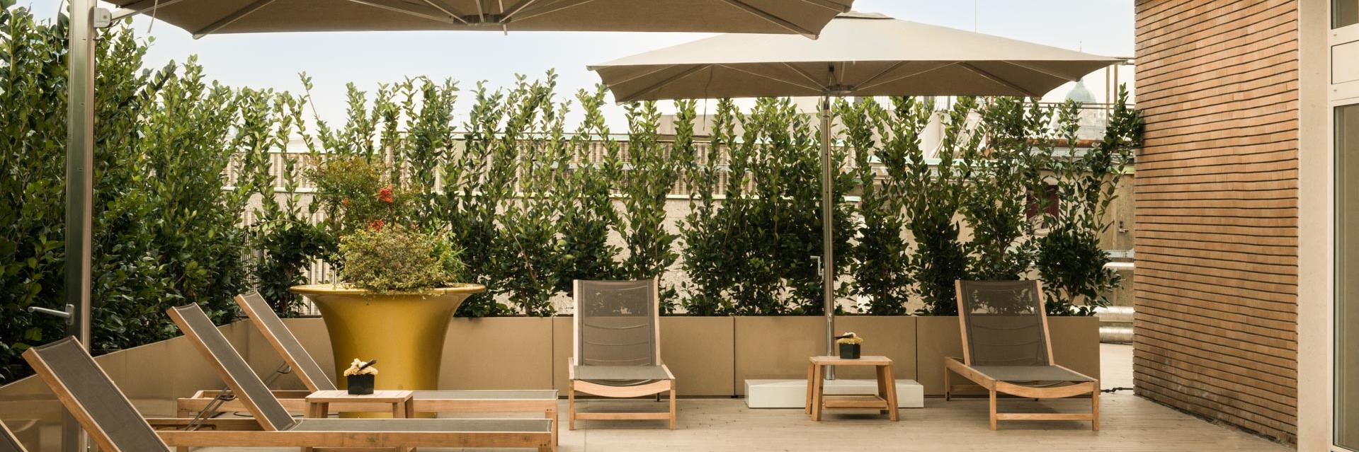 Rosa Grand Milano Wellness Center Terrace