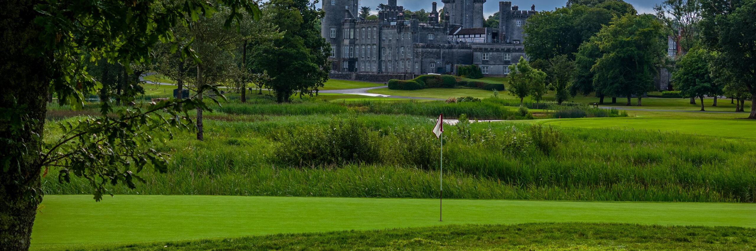 Dromoland Castle Golf Course with Hotel in the Background
