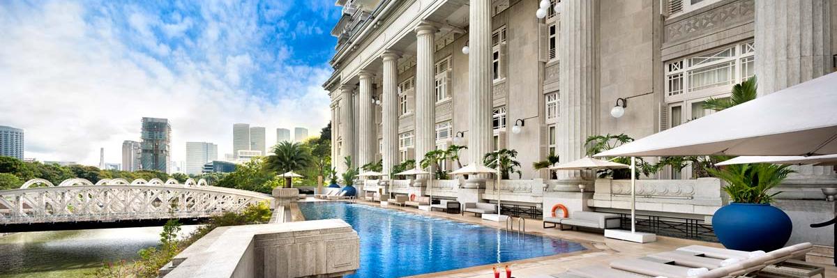 The Fullerton Hotel Singapore Outdoor Pool