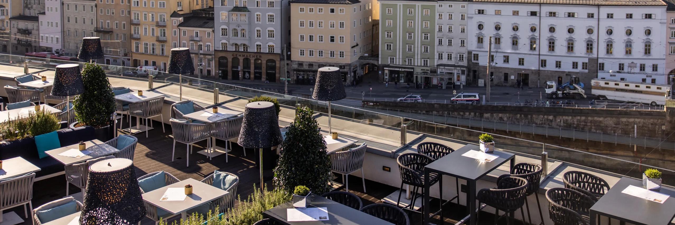 Hotel Stein | Steinterrasse Rooftop Restaurant