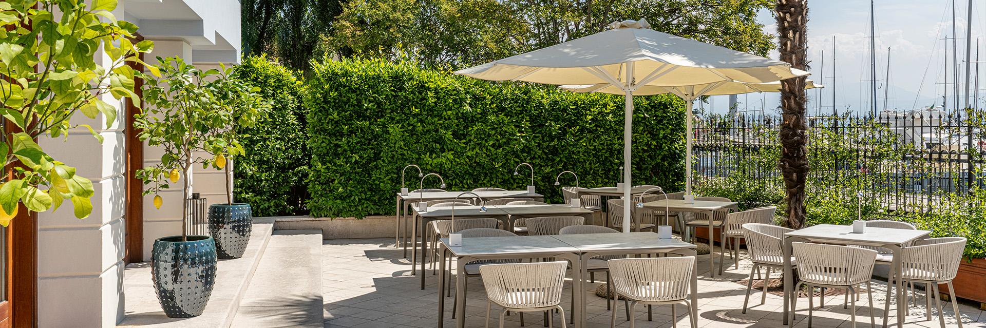Bellerive Lifestyle Hotel Dining Outdoors