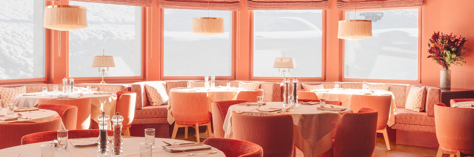 Dining at BEAUSiTE Zermatt