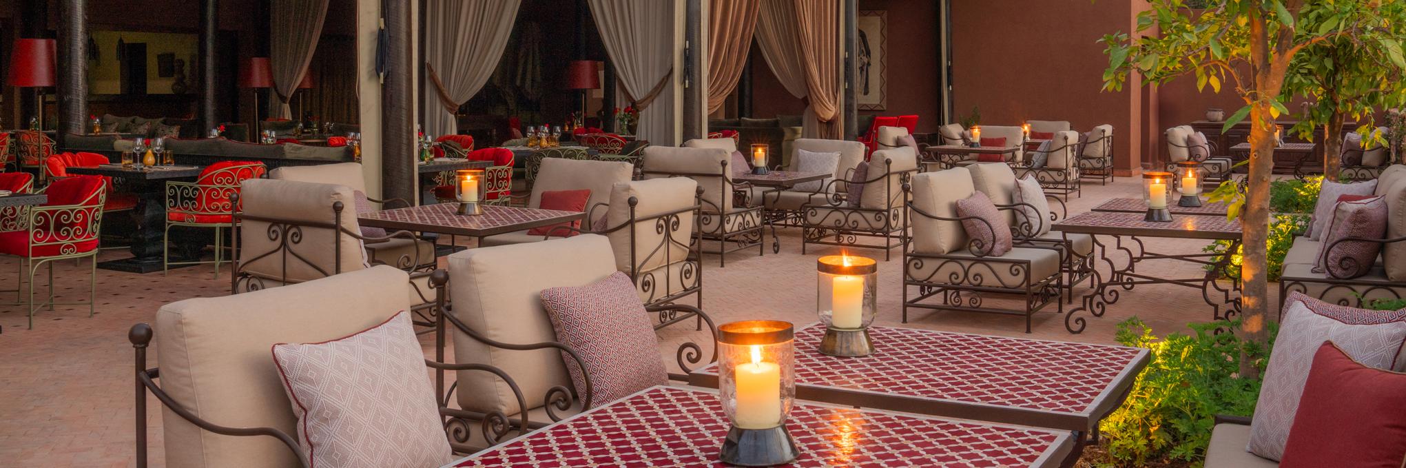 Kasbah Tamadot Asayss Restaurant Terrace