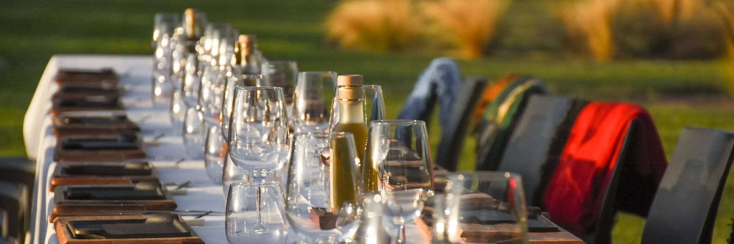 Entre Cielos | Asado Dinner Table Setting