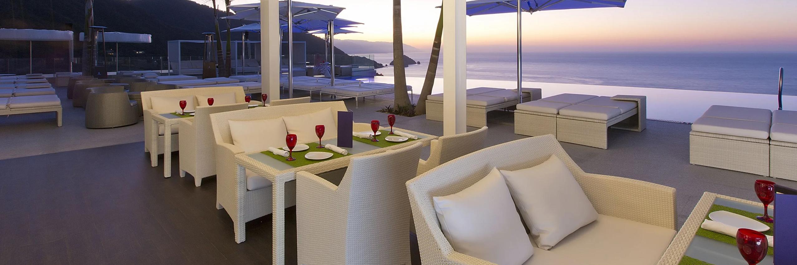 Hotel Mousai Puerto Vallarta | The Rooftop North Restaurant