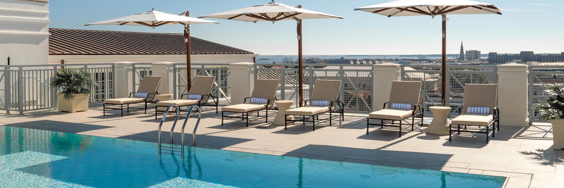 Hotel Bennett, Charleston pool