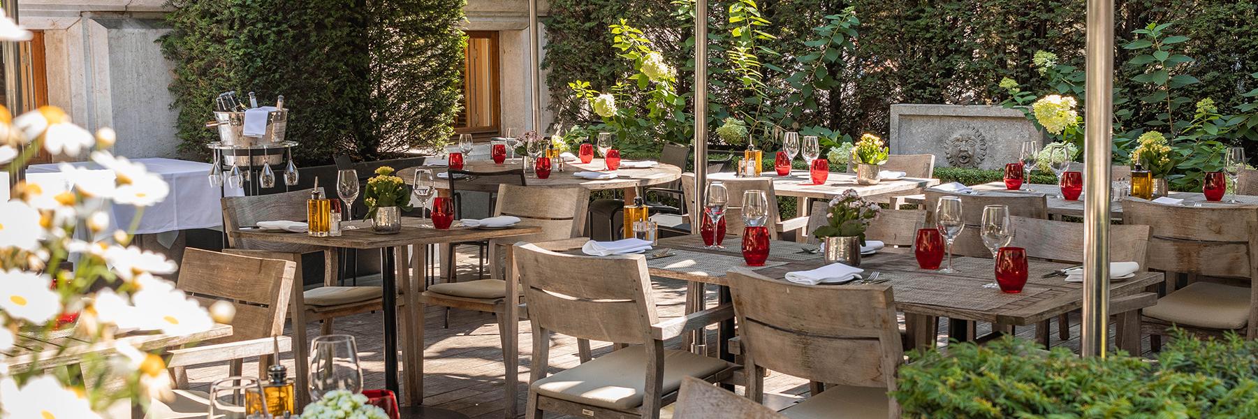 Hotel Metropole Geneve dining