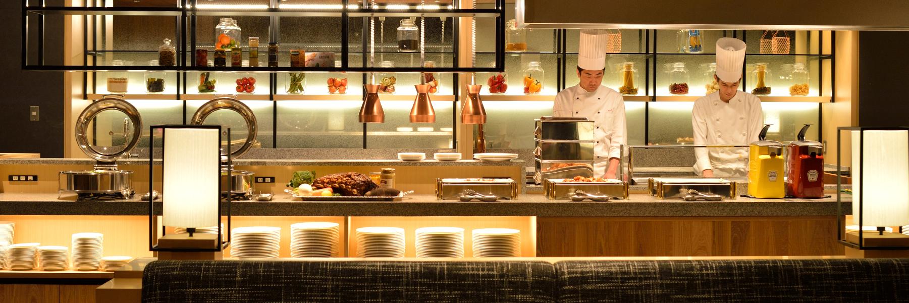 Kyoto Tokyu Hotel open kitchen