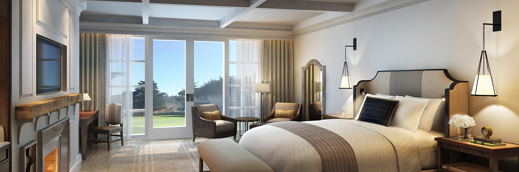 The Lodge at Pebble Beach Guestroom